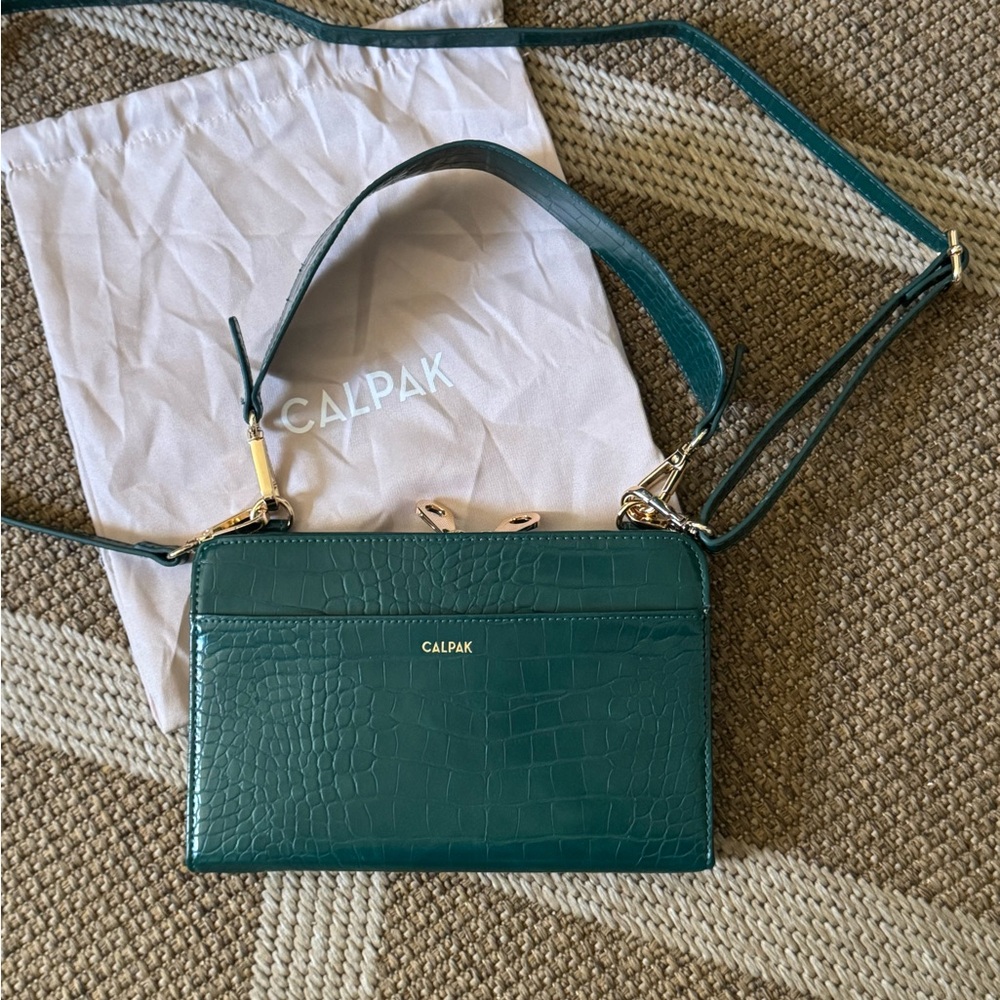 Calpak Green Crossbody Bag